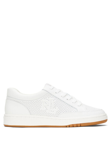 LAUREN RALPH LAUREN Сникърси Hailey Low-Top Lace-Up 802951391001 Бял - Mera.bg