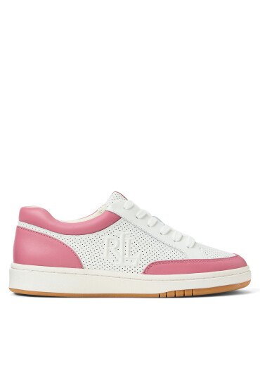LAUREN RALPH LAUREN Сникърси Hailey Low-Top Lace-Up 802951391002 Бял - Mera.bg