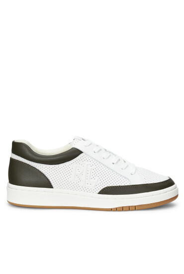 LAUREN RALPH LAUREN Сникърси Hailey Low-Top Lace-Up 802951391004 Бял - Mera.bg