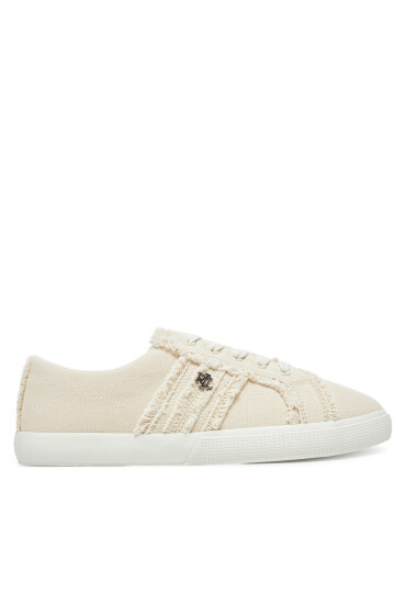 LAUREN RALPH LAUREN Сникърси Janson Fray 802967040001 Екрю - Mera.bg