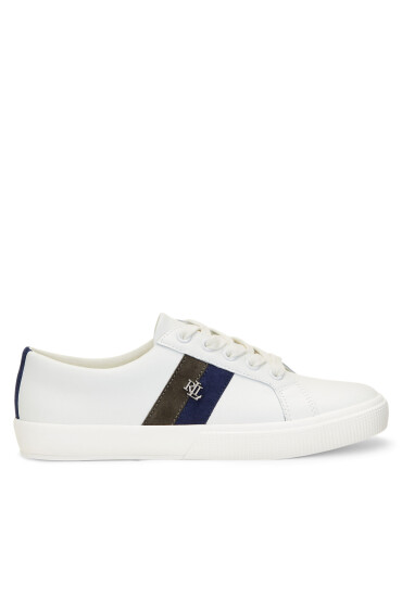 LAUREN RALPH LAUREN Сникърси Janson Ii 802942783002 Бял - Mera.bg