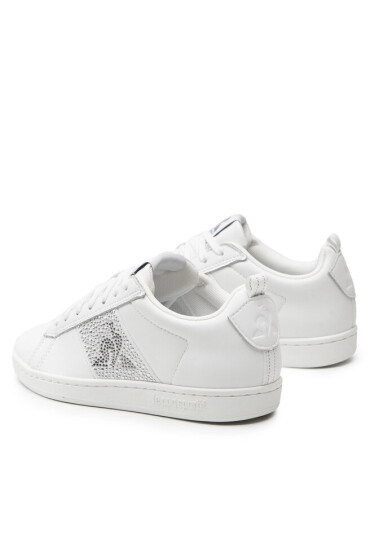 Le Coq Sportif Сникърси Court Classic W Diamond 2210129 Optical White/Silver - Mera.bg