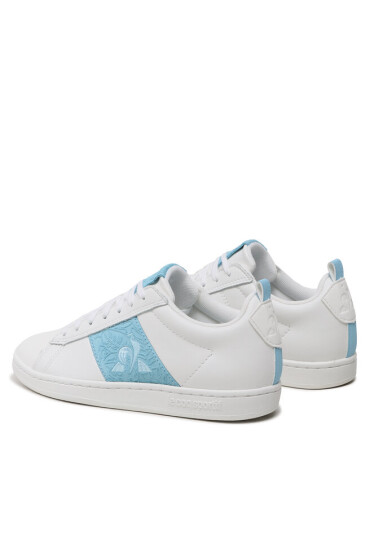 Le Coq Sportif Сникърси Courtclassic W Plants 2310131 Optical White/Sky Blue - Mera.bg