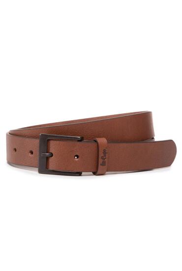 Lee Cooper Мъжки колан LCJ110 Brown - Mera.bg