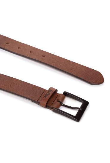 Lee Cooper Мъжки колан LCJ110 Brown - Mera.bg