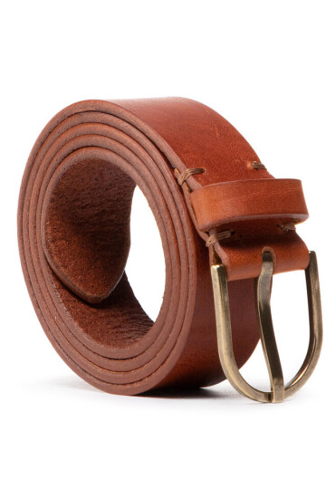 Lee Мъжки колан Core Belt LG245080 Dark Cognac - Mera.bg