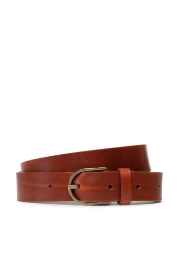 Lee Мъжки колан Core Belt LG245080 Dark Cognac - Mera.bg