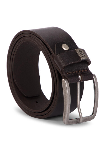 Lee Мъжки колан Small Logo Belt LA035324 85 112124607 Кафяв - Mera.bg