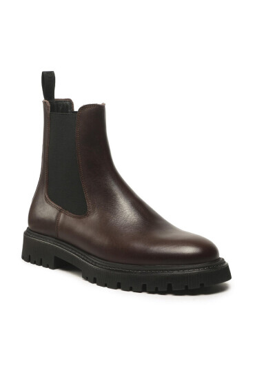 Les Deux Боти тип челси Tatum Leather Chelsea Boot LDM820024 Brown 820820 - Mera.bg