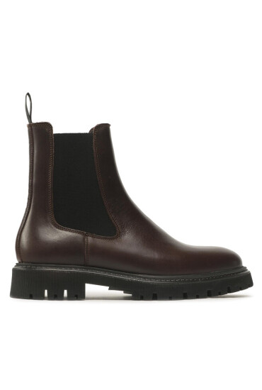 Les Deux Боти тип челси Tatum Leather Chelsea Boot LDM820024 Brown 820820 - Mera.bg