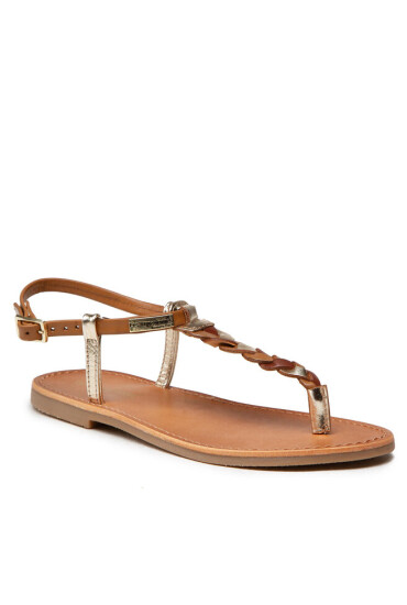 Les Tropeziennes Сандали Hodin C42292 Tan/Gold - Mera.bg