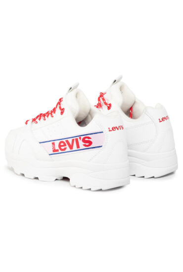 Levi's® Сникърси VSOH0051S White Red - Mera.bg