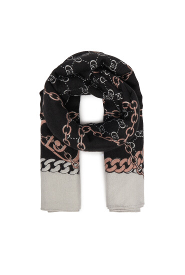 Liu Jo Бандана Ecs Foulard Logo Me 2F5073 T0300 Черен - Mera.bg