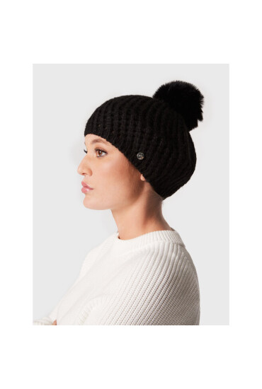 Liu Jo Барета Con Ponpon 3F2026 M0300 Nero 2222 - Mera.bg