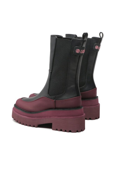 Liu Jo Боти тип челси Purple 32 SF2097 EX080 Black/Amarc S1184 - Mera.bg