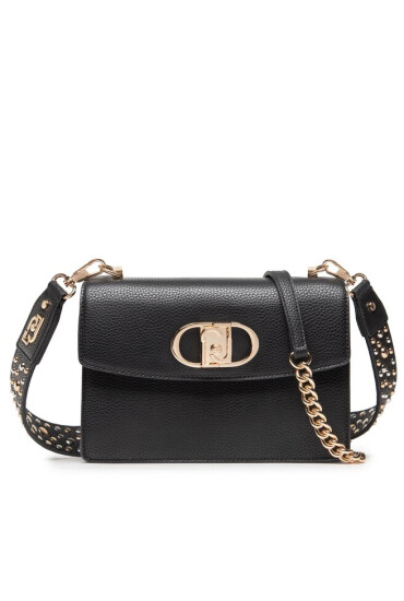 Liu Jo Дамска чанта Ecs M Crossbody NF2230 E0086 Black/Studs R9250 - Mera.bg