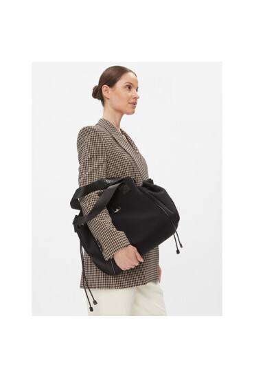 Liu Jo Дамска чанта Borsa Tessuto TF3246 T0300 Черен - Mera.bg