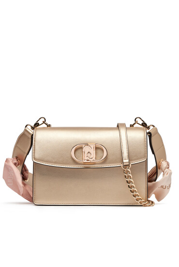 Liu Jo Дамска чанта Ecs M Crossbody AA4103 E0003 Gold 00529 - Mera.bg
