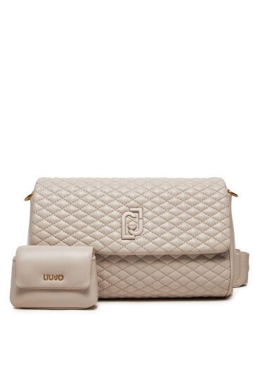 Liu Jo Дамска чанта Ecs M Crossbody AF4175 E0022 Екрю - Mera.bg
