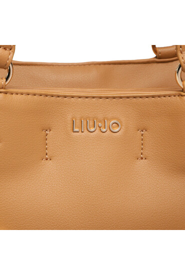 Liu Jo Дамска чанта Ecs M Satchel AA3038 E0503 Cuoio Chiaro 61336 - Mera.bg