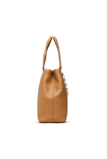 Liu Jo Дамска чанта Ecs M Satchel AA3038 E0503 Cuoio Chiaro 61336 - Mera.bg