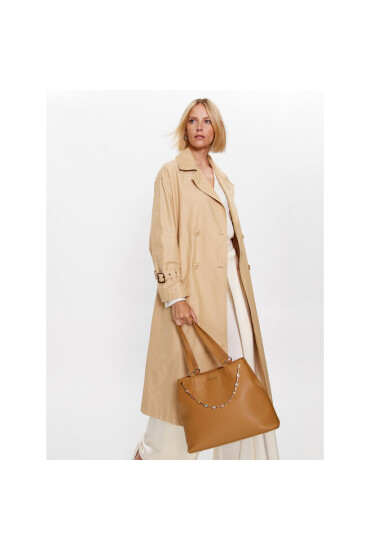 Liu Jo Дамска чанта Ecs M Satchel AA3038 E0503 Cuoio Chiaro 61336 - Mera.bg