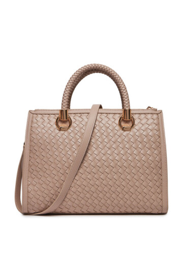 Liu Jo Дамска чанта Ecs M Satchel Dou AA4080 E0513 Meg Rose 41506 - Mera.bg