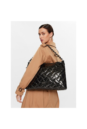 Liu Jo Дамска чанта Esc L Hobo East-W AF3114 E0004 Nero 22222 - Mera.bg