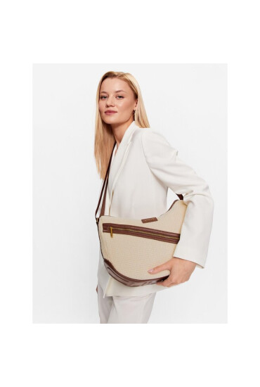 Liu Jo Дамска чанта M Hobo AA3222 T6432 Coffee Milk X0255 - Mera.bg