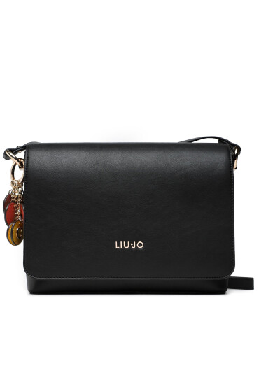 Liu Jo Дамска чанта M Messenger AA3246 E0013 Черен - Mera.bg