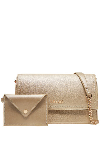 Liu Jo Дамска чанта S Crossbody AA5158 E0058 Златист - Mera.bg