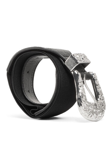 Liu Jo Дамски колан Cintura Tess Media UF0091 T0300 Nero/Nf/Buckle T9334 - Mera.bg