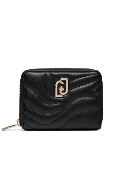 Liu Jo Голям дамски портфейл Ecs M Zip Around AA4267 E0036 Nero 22222 - Mera.bg