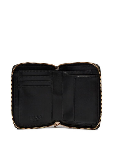 Liu Jo Голям дамски портфейл Ecs M Zip Around AA4267 E0036 Nero 22222 - Mera.bg