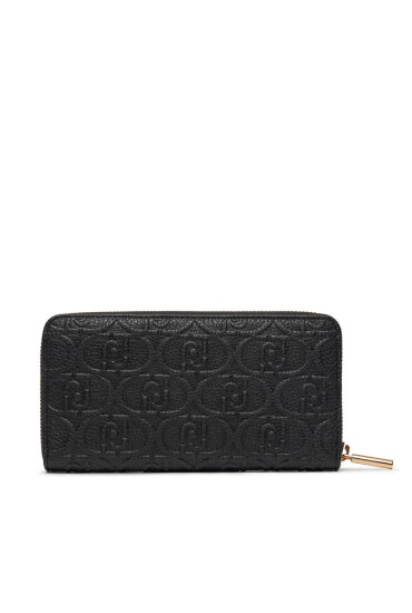 Liu Jo Голям дамски портфейл Ecs Xl Zip Around AA4161 E0003 Nero 22222 - Mera.bg