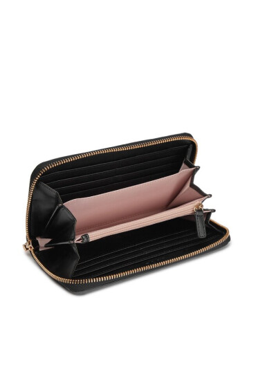 Liu Jo Голям дамски портфейл Ecs Xl Zip Around AA4258 E0426 Nero 22222 - Mera.bg