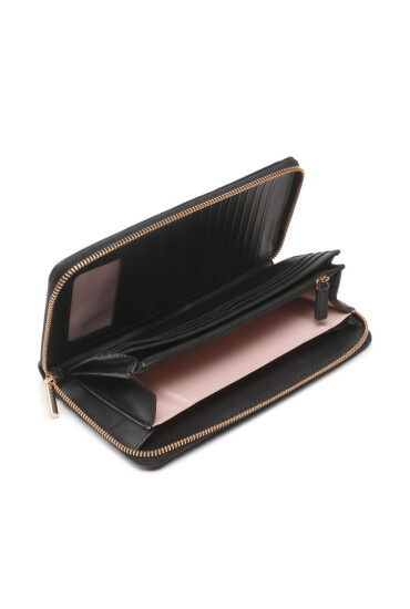 Liu Jo Голям дамски портфейл Ecs Xxl Zip Aroun AA3277 E0087 Nero 22222 - Mera.bg