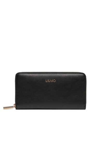Liu Jo Голям дамски портфейл Xl Zip Around AA4161 E0022 Nero 22222 - Mera.bg