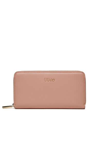 Liu Jo Голям дамски портфейл Xl Zip Around AA4161 E0022 Soft Peach 51516 - Mera.bg