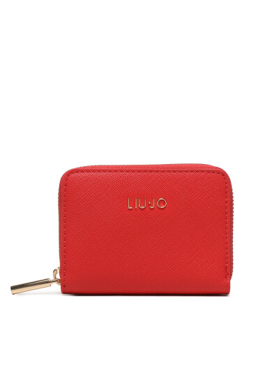 Liu Jo Малък дамски портфейл Ecs S Zip Around AF3383 E0087 Strawberry 81551 - Mera.bg