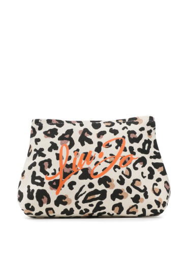 Liu Jo Несесер Beauty S Canvas Prin VA3167 T5204 Brown Animalier 09B62 - Mera.bg