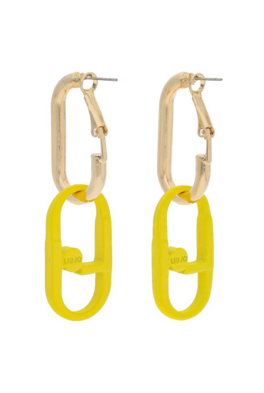 Liu Jo Обици Orecchinie BJXLJ358 Gold/Yellow - Mera.bg