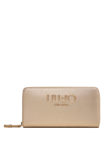 Liu Jo Портфейл Ecs Xl Zip Around AF5170 E0087 Златист - Mera.bg
