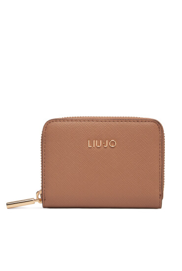 Liu Jo Портфейл S Zip Around AA5169 E0087 Кафяв - Mera.bg