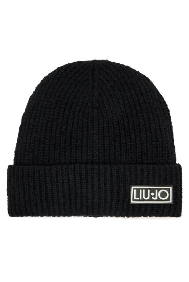 Liu Jo Шапка Logo Eff.Gom 2F3009 M0300 Черен - Mera.bg