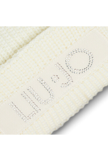 Liu Jo Шапка Cappello Logo Applic 2F3041 M0300 2F3041 M0300 Bianco Lana 00086 - Mera.bg