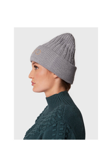 Liu Jo Шапка Logo Borchie 3F2102 M0300 Сив - Mera.bg