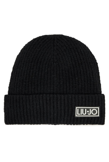 Liu Jo Шапка Logo Eff.Gom 2F3009 M0300 Черен - Mera.bg