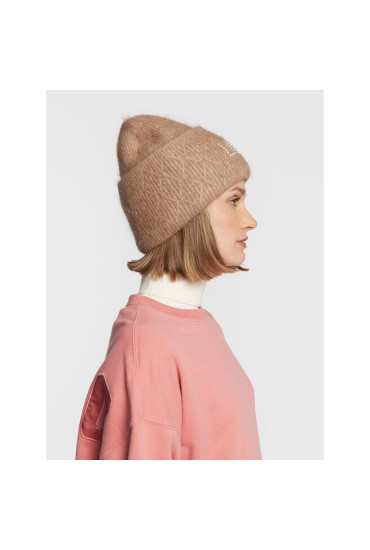 Liu Jo Шапка Logo Perle 2F2019 M0300 Cappuccino 61310 - Mera.bg