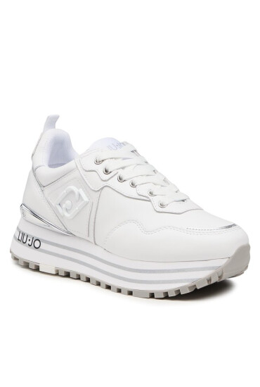 Liu Jo Сникърси Maxi Wonder 01 BA3013 P0102 White 01111 - Mera.bg